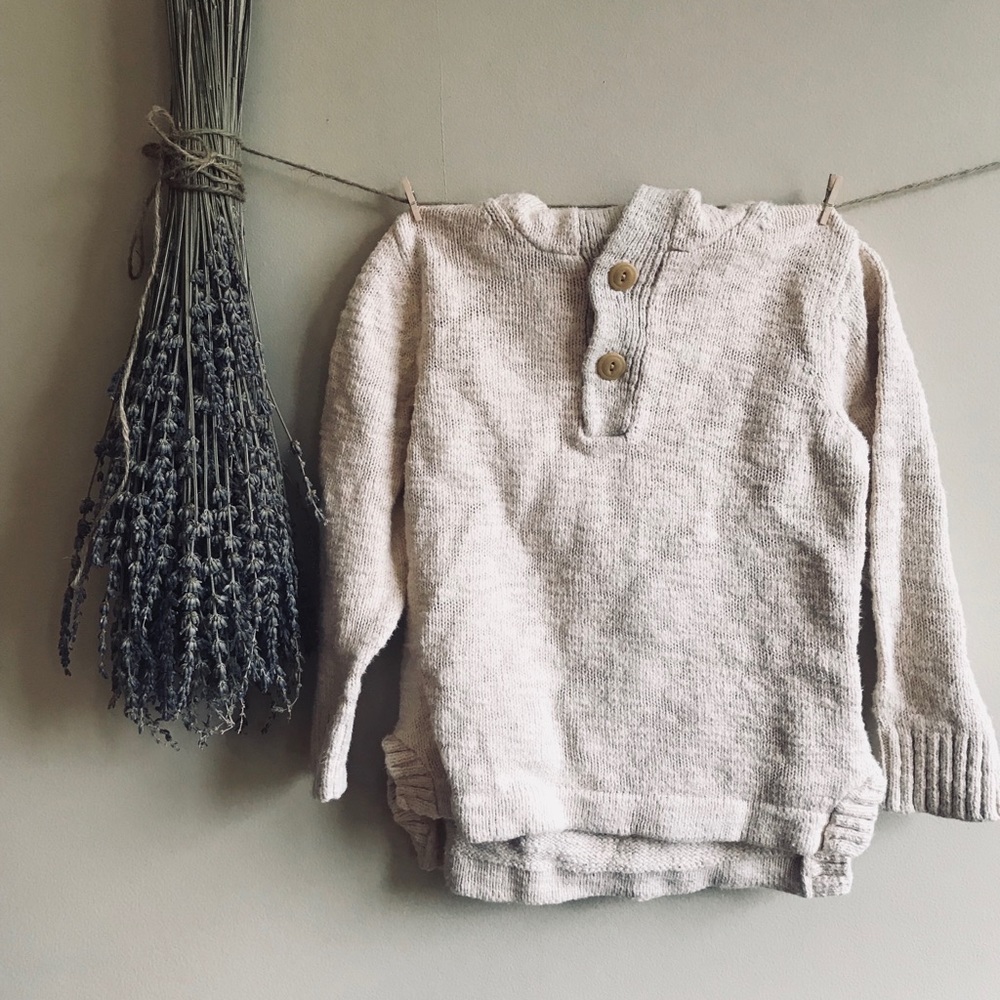 Gap toddler woven hooded sweater